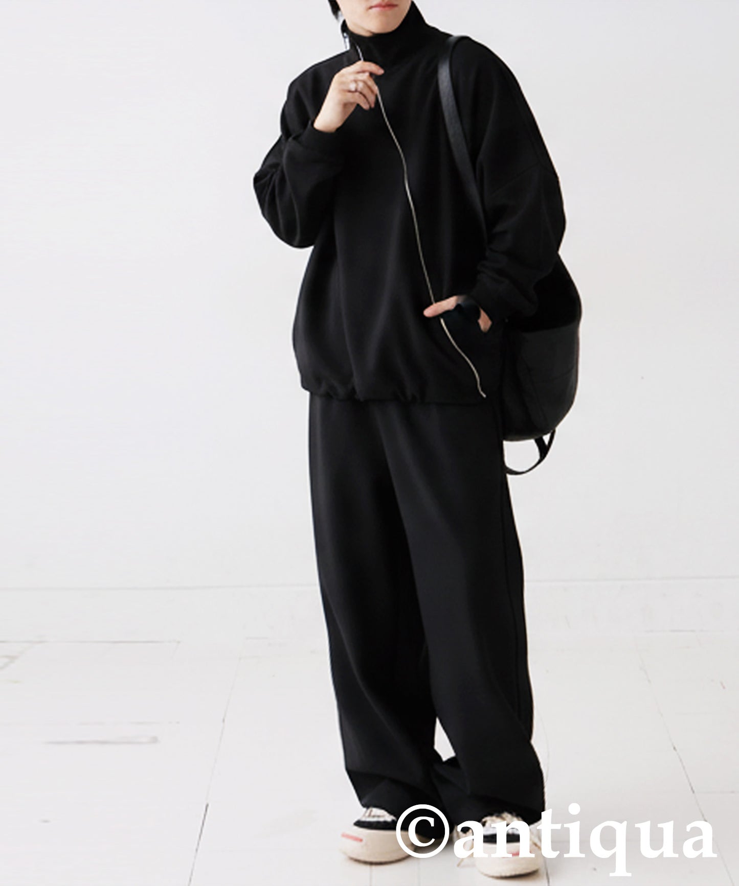 Fleece-Lined Georgette-Style Pants Men's