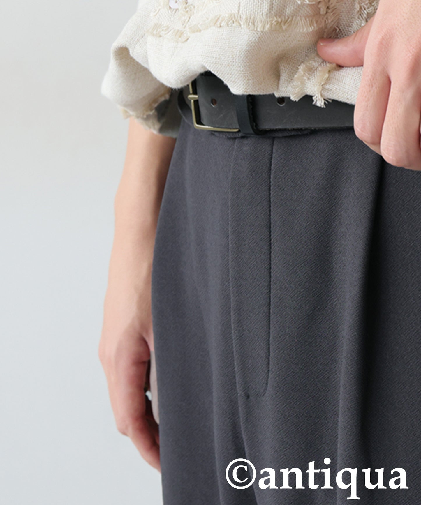 Fleece-Lined Georgette-Style Pants Men's