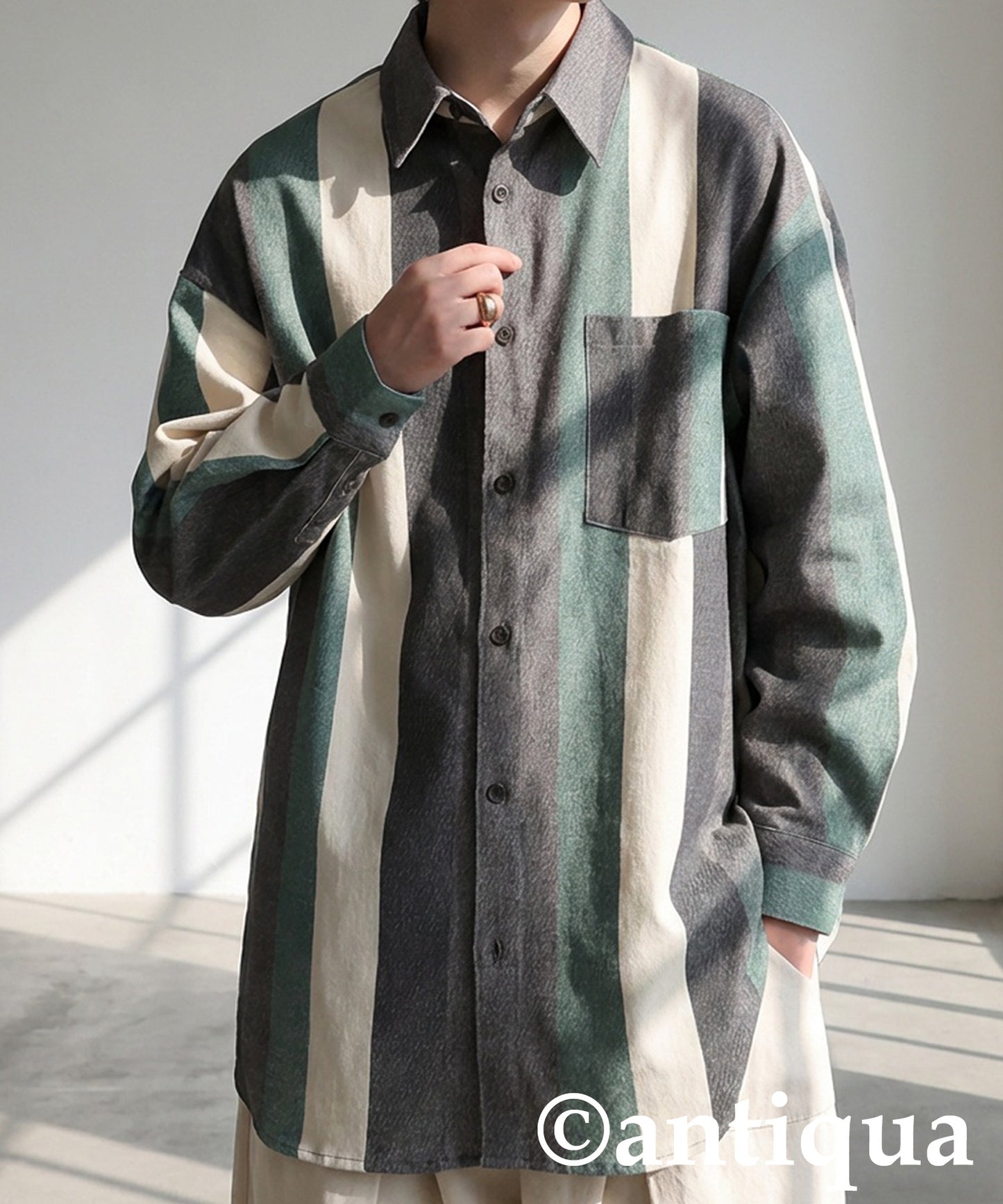 Striped Shirt Men's