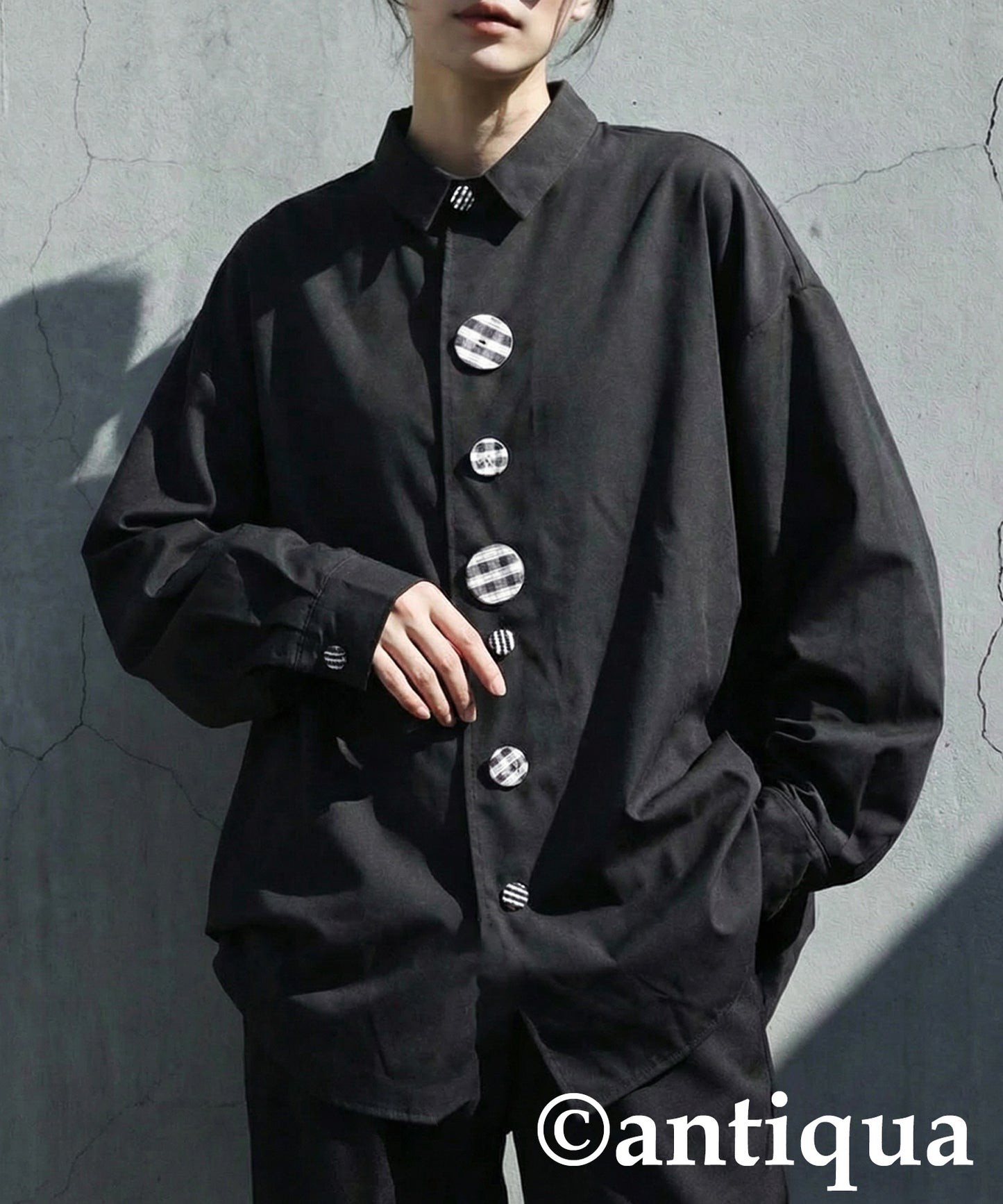 Button Design Shirt Ladies