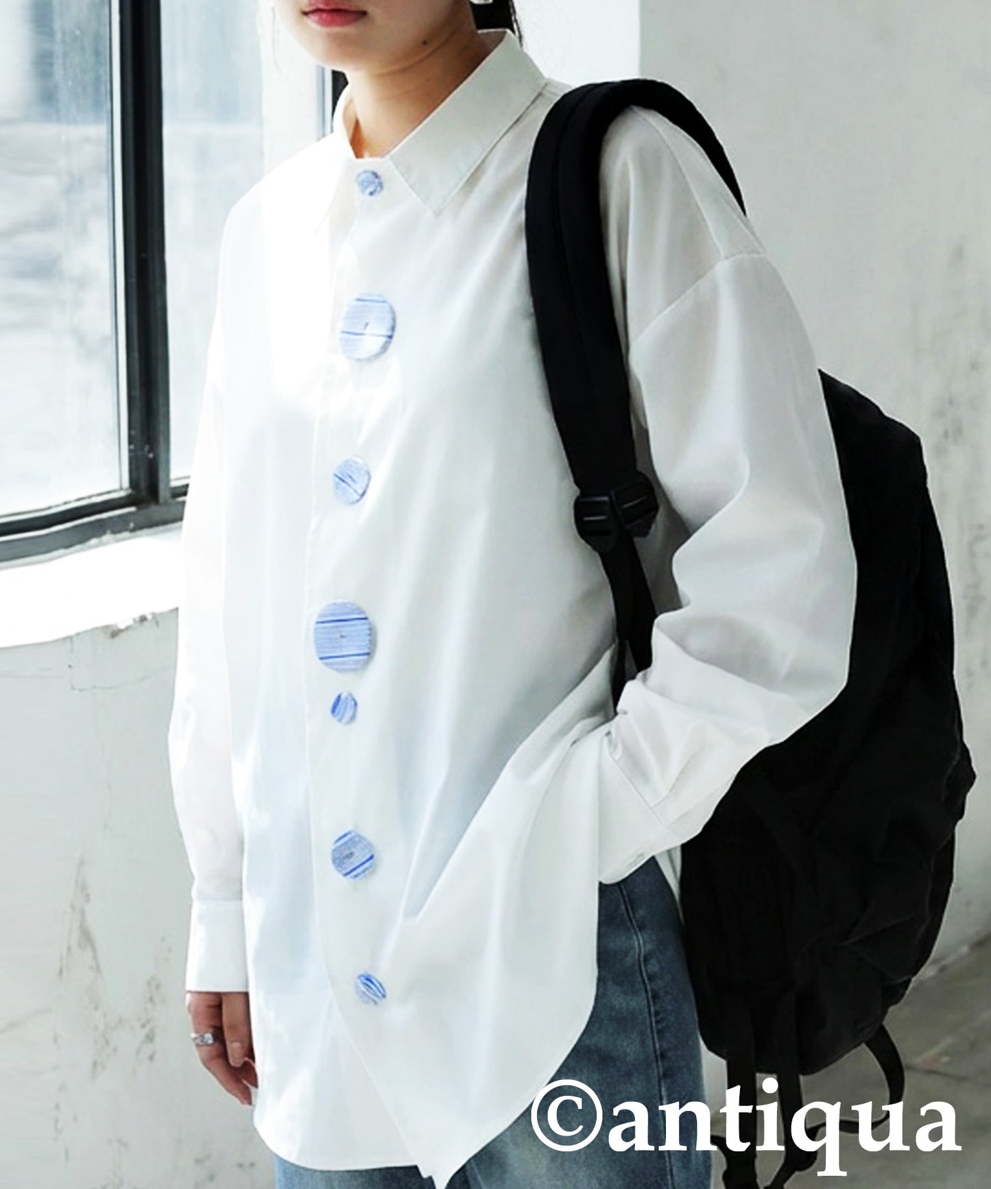 Button Design Shirt Ladies