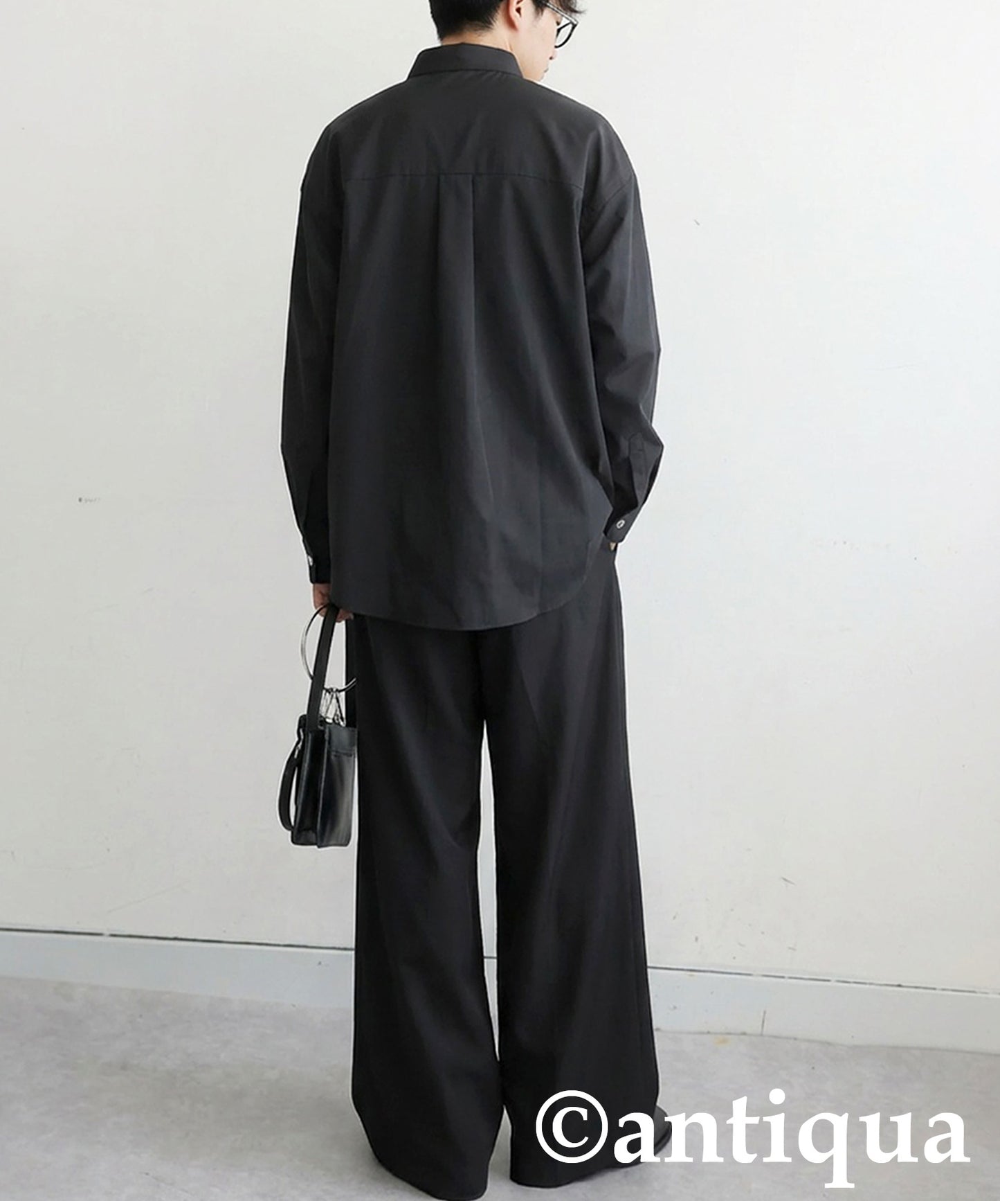 Button Design Shirt Men's