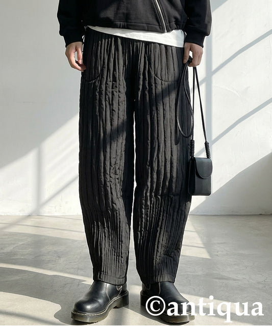 Pleated Tapered Pants Men's