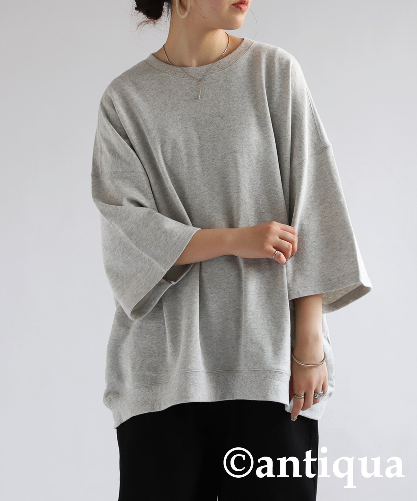 Short Length Pile Fabric Pullover Ladies