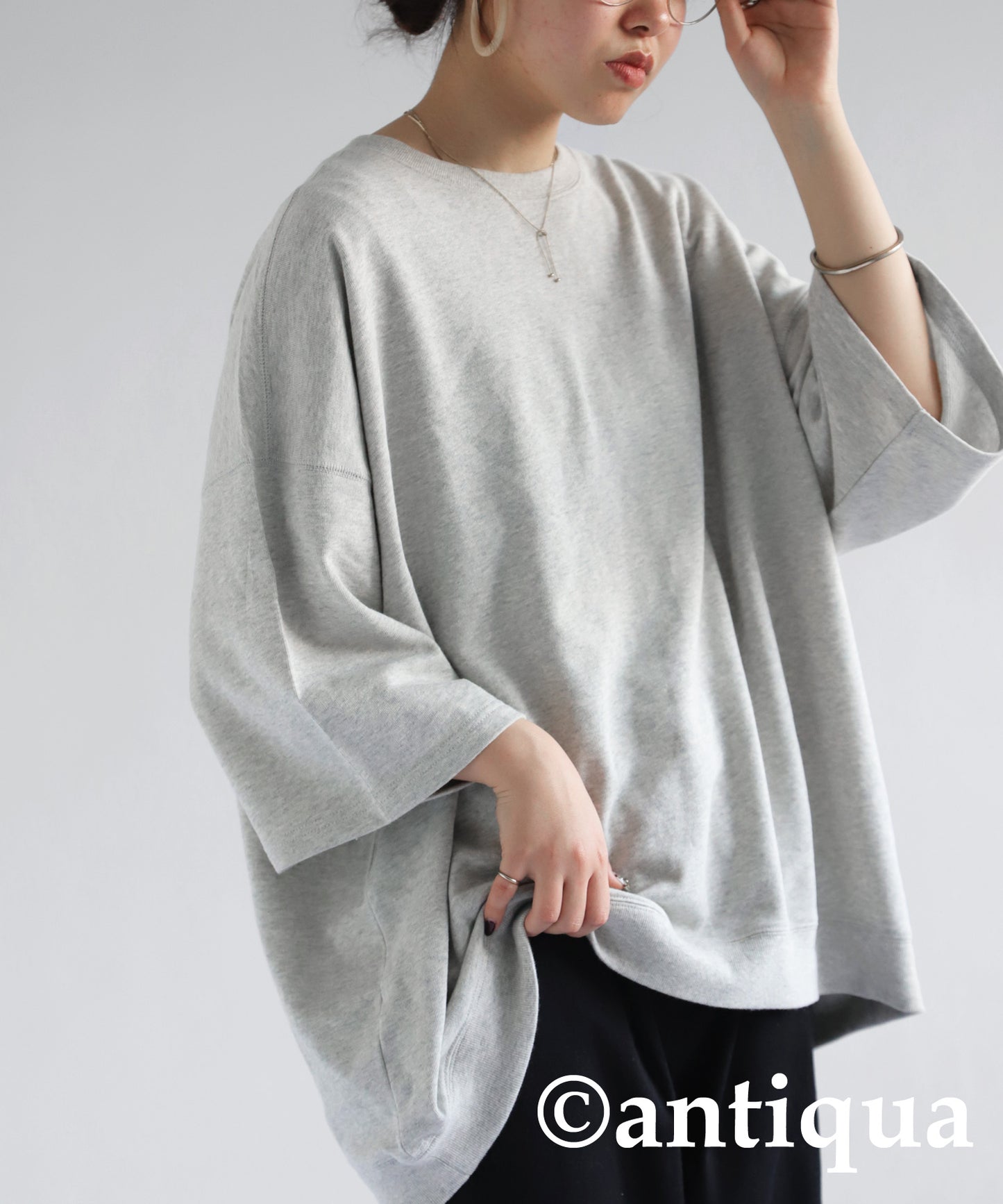 Short Length Pile Fabric Pullover Ladies