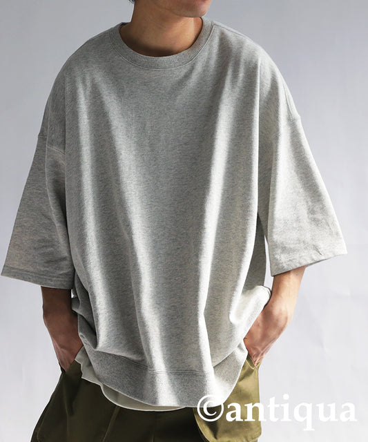 Short Length Pile Fabric Pullover Men's