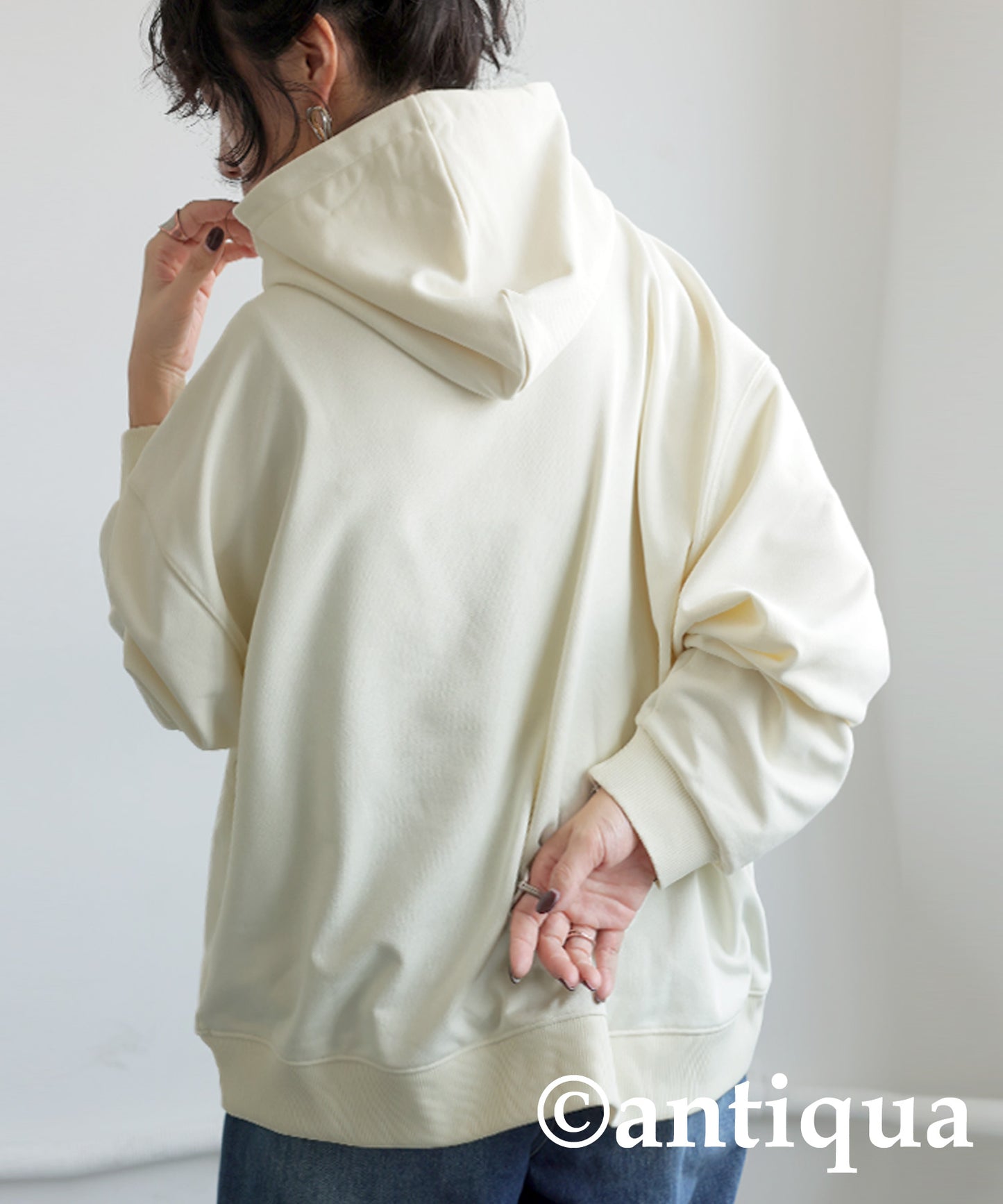 Short Zip Hoodie Ladies