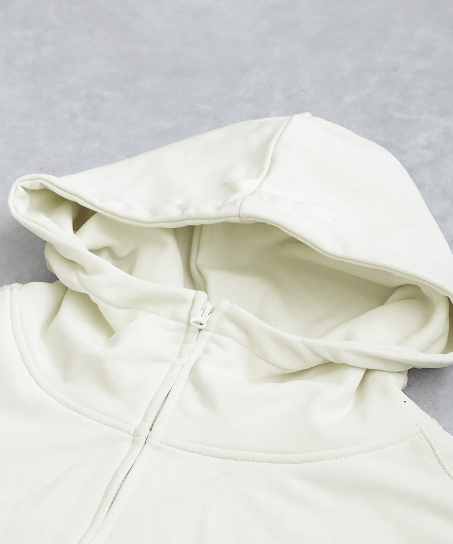 Short Zip Hoodie Ladies