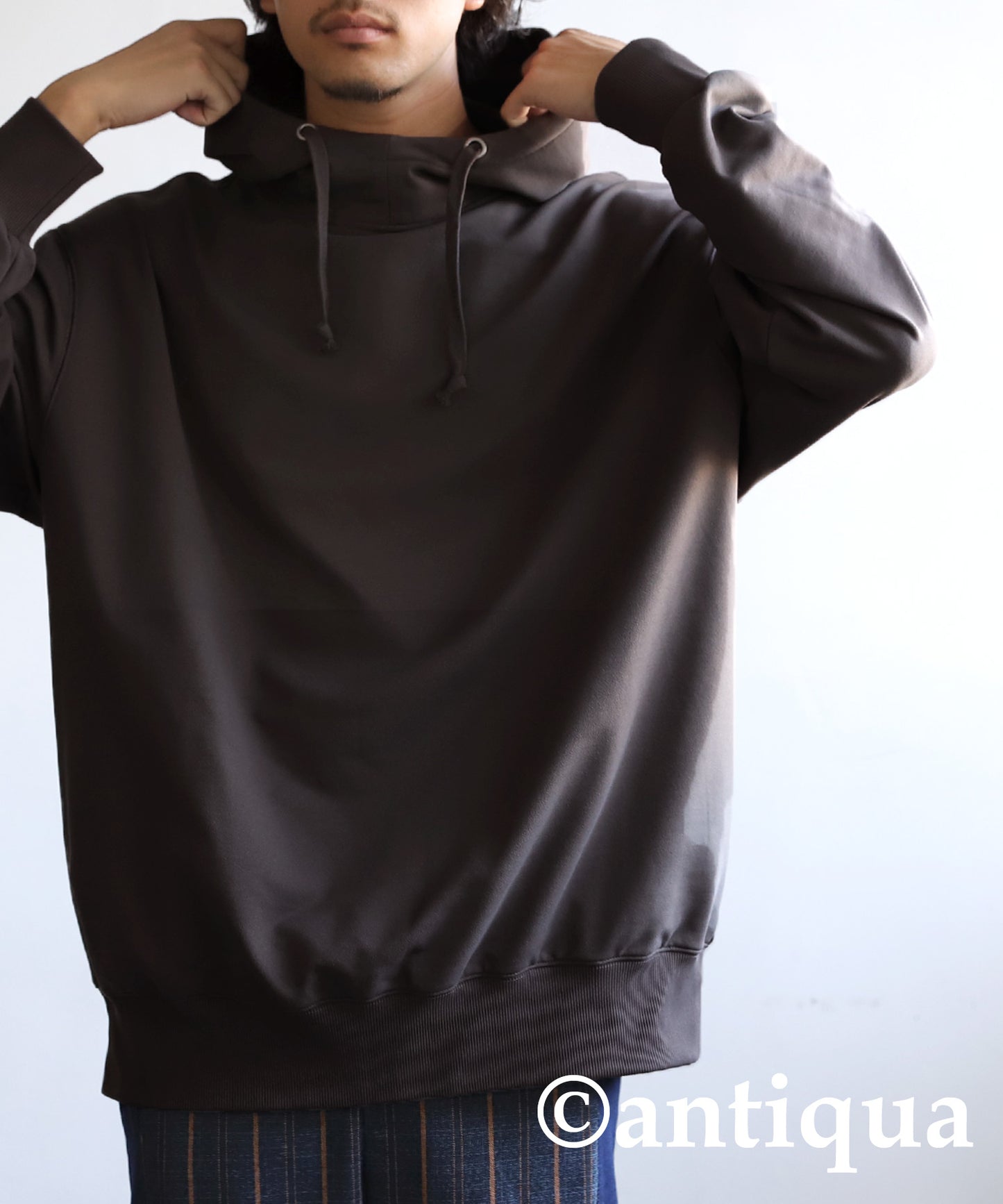 Stand Neck Hoodie Men's