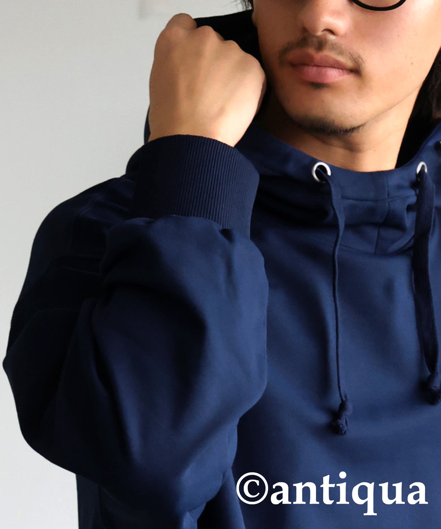 Stand Neck Hoodie Men's