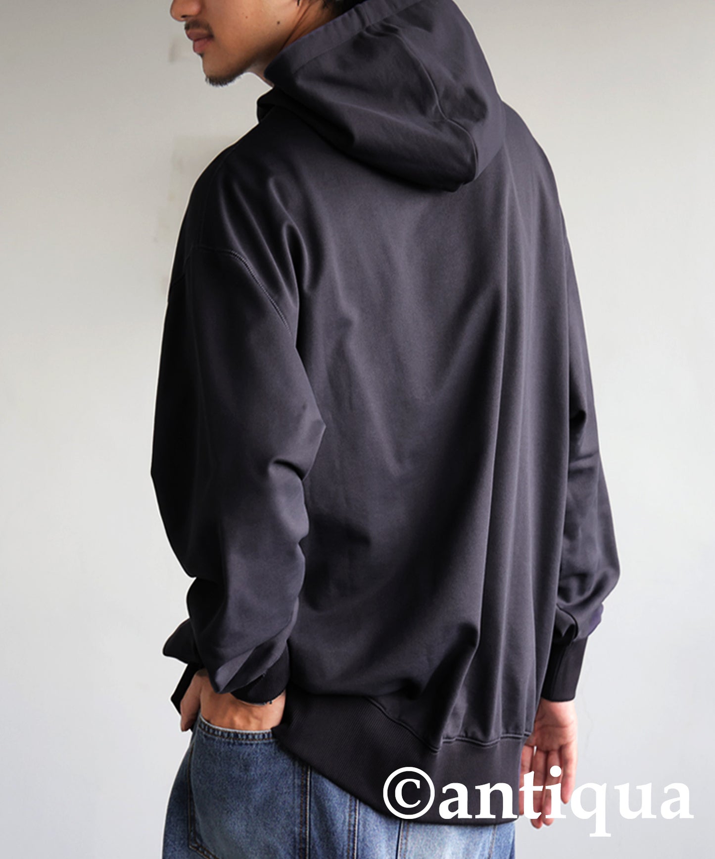 Stand Neck Hoodie Men's