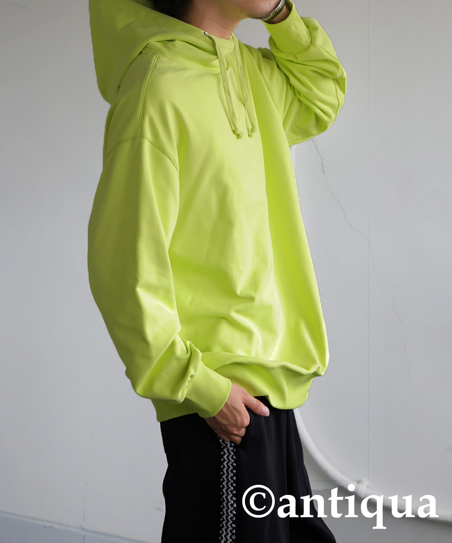 Stand Neck Hoodie Men's