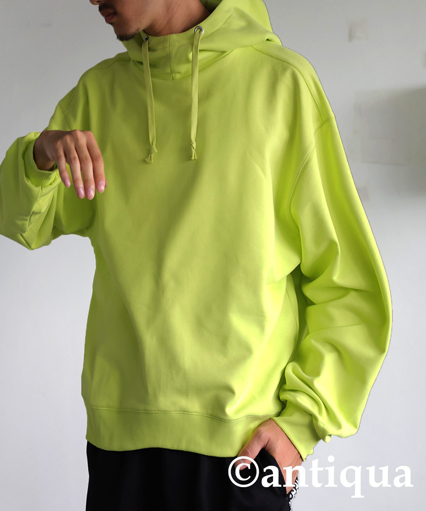 Stand Neck Hoodie Men's