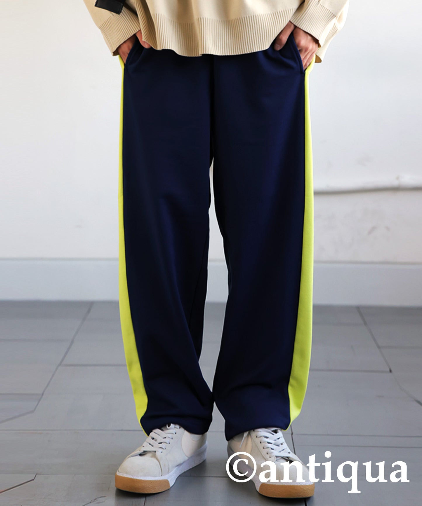 Color Scheme Tuck Pants Men's