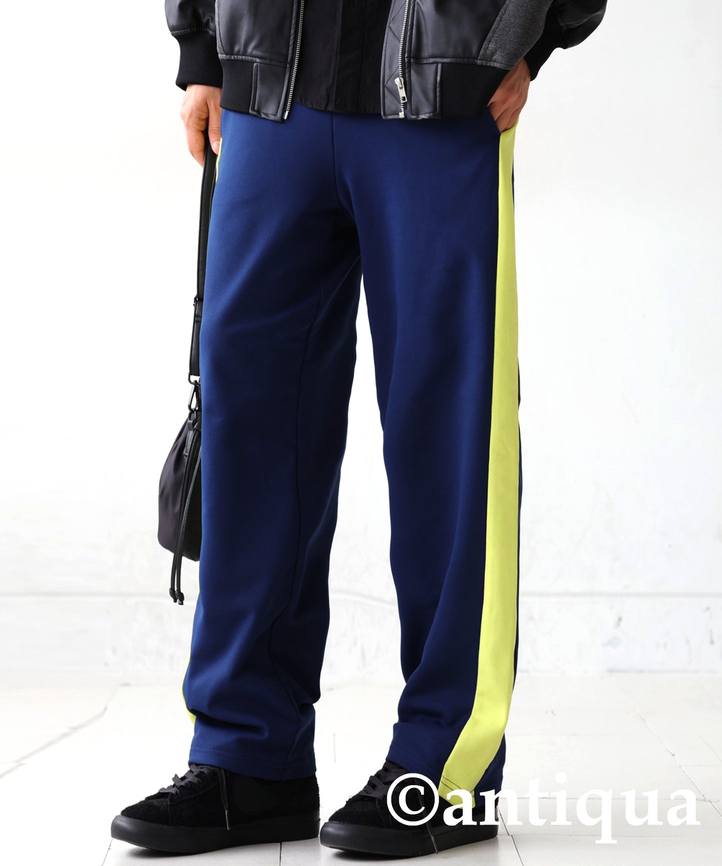 Color Scheme Tuck Pants Men's